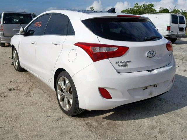 KMHD35LE7DU147181 - 2013 HYUNDAI ELANTRA GT WHITE photo 3