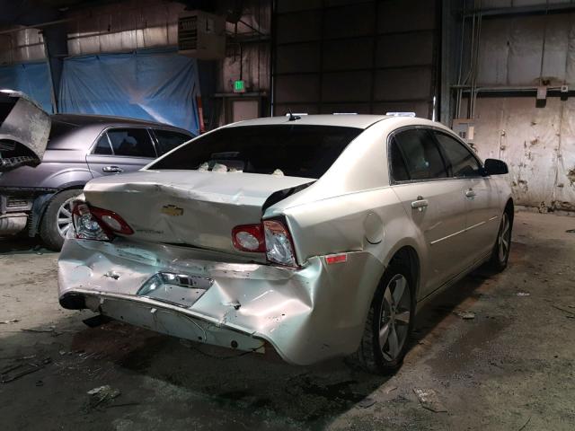 1G1ZC5E10BF251381 - 2011 CHEVROLET MALIBU 1LT 金色 照片 4