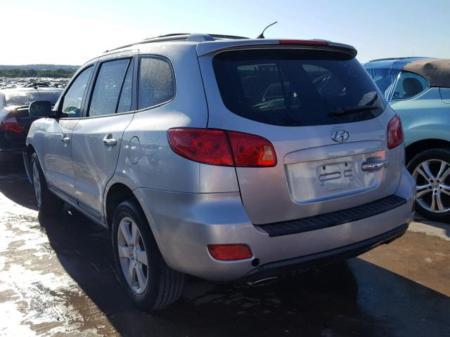 5NMSH13E87H004953 - 2007 HYUNDAI SANTA FE S SILVER photo 3