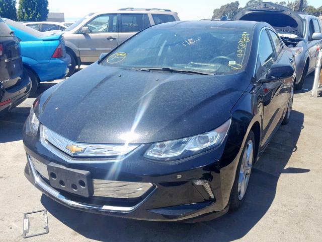 1G1RC6S58HU101004 - 2017 CHEVROLET VOLT LT BLACK photo 2