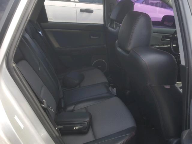 JM1BK34L681846874 - 2008 MAZDA SPEED 3 SILVER photo 6