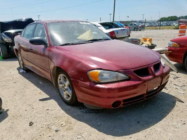 1G2NF52E84C149050 - 2004 PONTIAC GRAND AM S MAROON photo 1