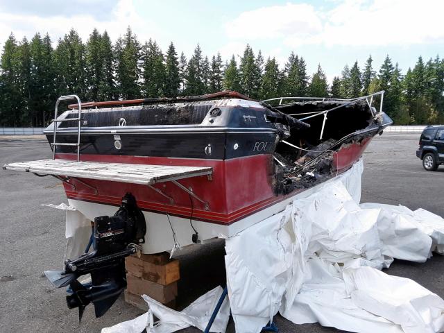 4WNMT190G687 - 1987 FOUR BOAT RED photo 3