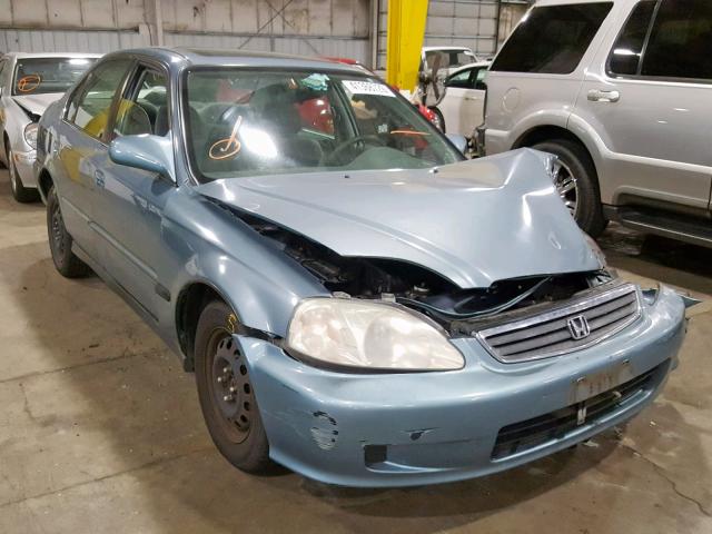 1HGEJ8642YL023710 - 2000 HONDA CIVIC EX BLUE photo 1