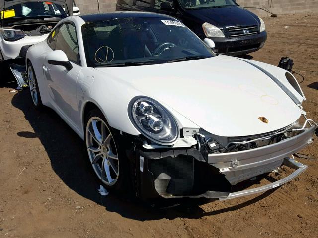 WP0AA2A91KS103493 - 2019 PORSCHE 911 CARRER WHITE photo 1