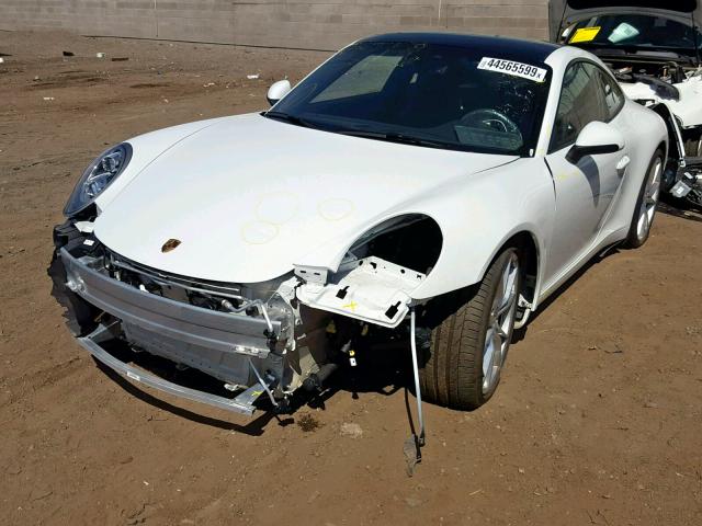 WP0AA2A91KS103493 - 2019 PORSCHE 911 CARRER WHITE photo 2