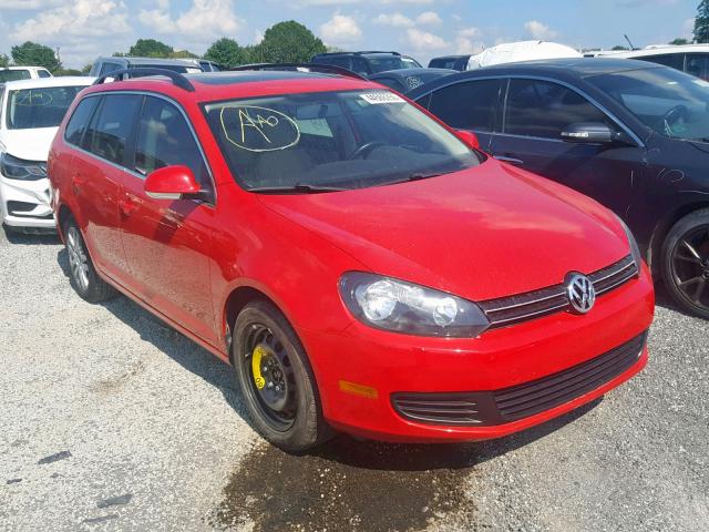 3VWML7AJ3BM700620 - 2011 VOLKSWAGEN JETTA TDI RED photo 1