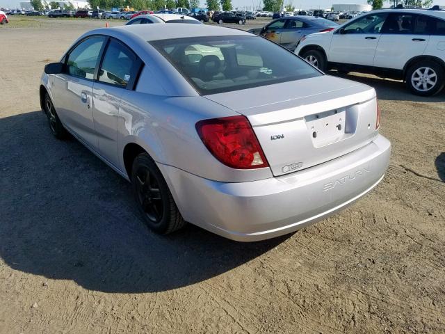 1G8AN15F07Z129977 - 2007 SATURN ION LEVEL GRAY photo 3