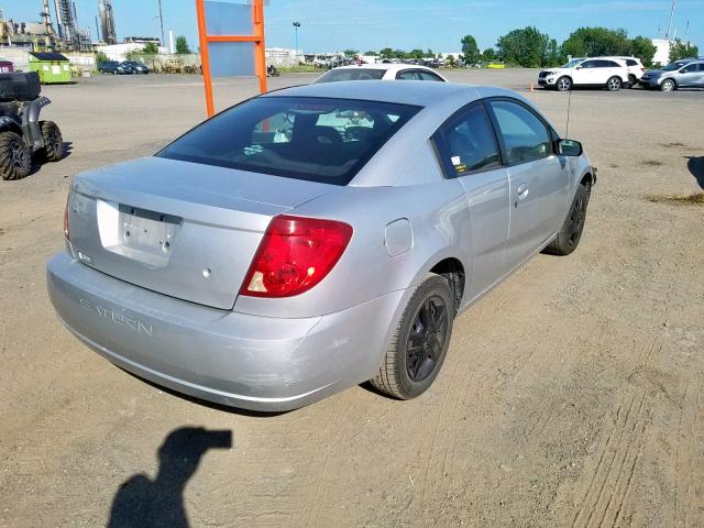 1G8AN15F07Z129977 - 2007 SATURN ION LEVEL GRAY photo 4