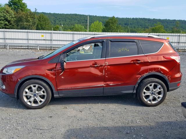 1FMCU9J91FUC54462 - 2015 FORD ESCAPE TIT MAROON photo 9