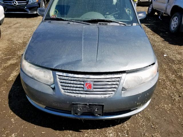 1G8AL58B67Z158924 - 2007 SATURN ION LEVEL CHARCOAL photo 7