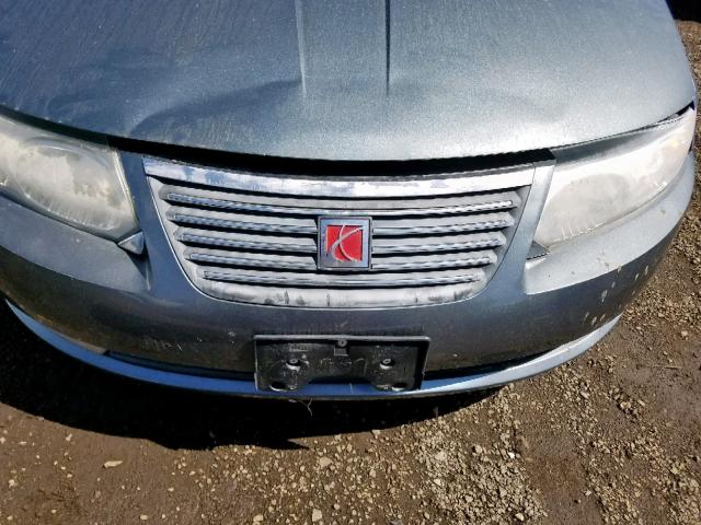 1G8AL58B67Z158924 - 2007 SATURN ION LEVEL CHARCOAL photo 9