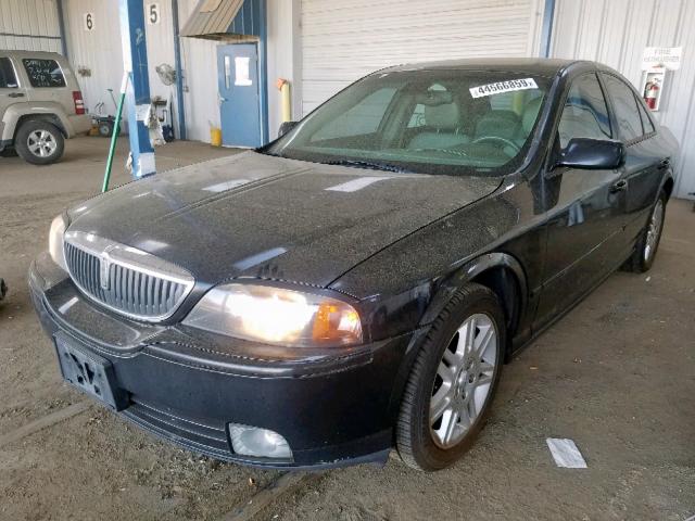 1LNHM87A03Y683923 - 2003 LINCOLN LS BLACK photo 2