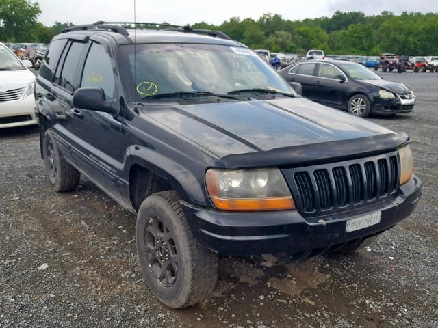 1J4GW58N7YC369694 - 2000 JEEP GRAND CHER BLACK photo 1