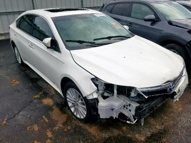 4T1BD1EB3FU036162 - 2015 TOYOTA AVALON HYB WHITE photo 1