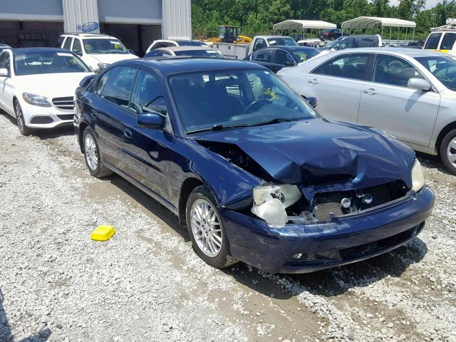 4S3BE635837212631 - 2003 SUBARU LEGACY L BLUE photo 1