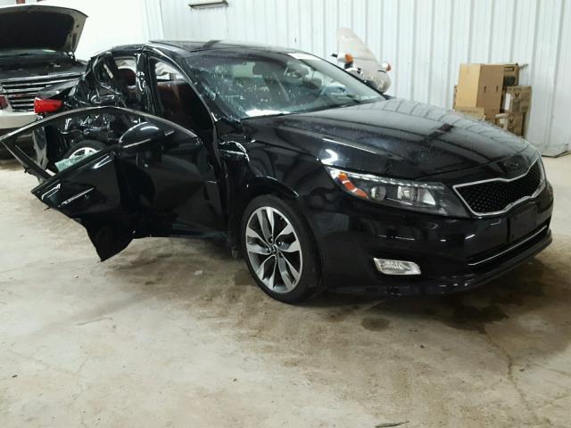 5XXGR4A63FG413911 - 2015 KIA OPTIMA SX BLACK photo 1