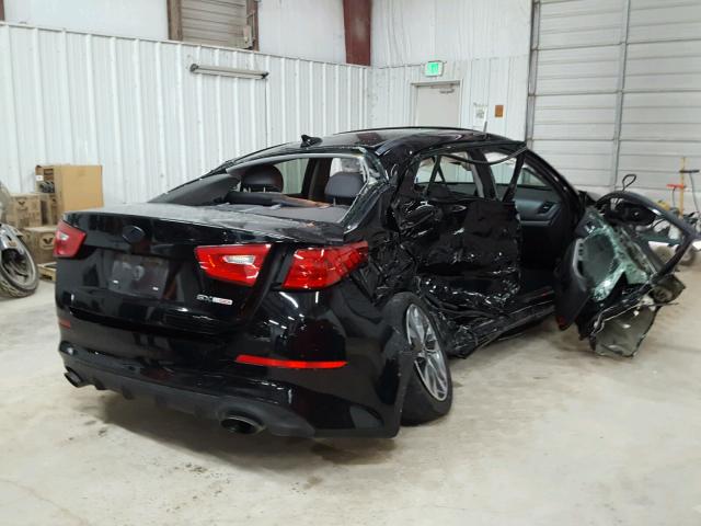 5XXGR4A63FG413911 - 2015 KIA OPTIMA SX BLACK photo 4