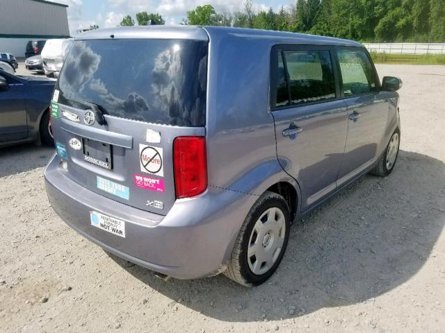 JTLKE50E791081125 - 2009 TOYOTA SCION XB 蓝色 照片 4