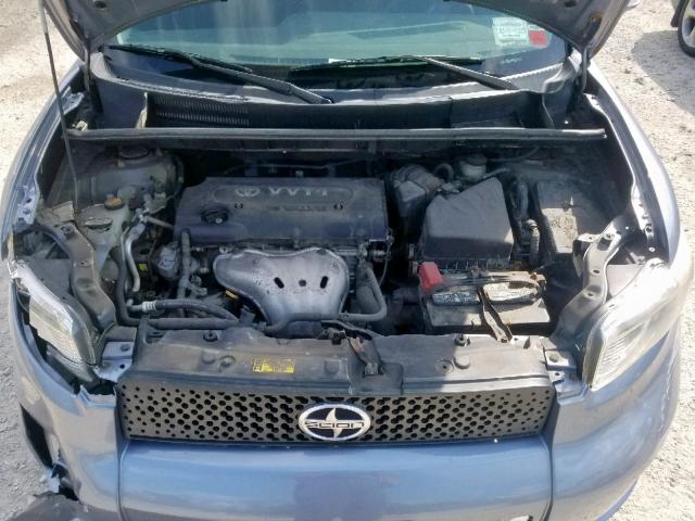 JTLKE50E791081125 - 2009 TOYOTA SCION XB 蓝色 照片 7