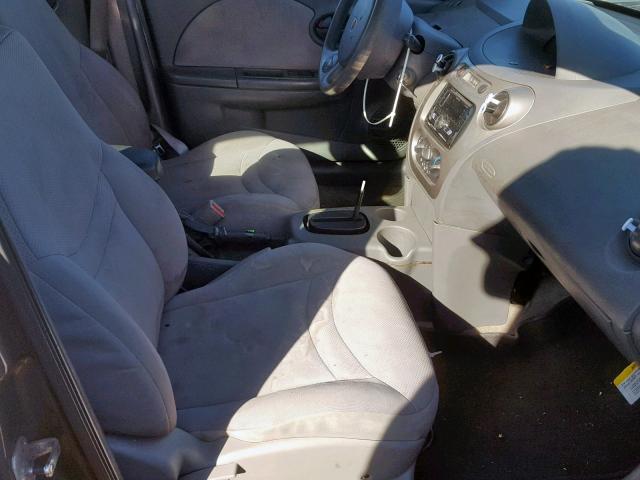 1G8AJ52F74Z208341 - 2004 SATURN ION LEVEL SILVER photo 5