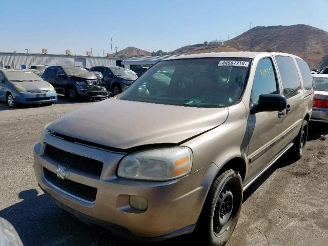 1GNDV23L96D215986 - 2006 CHEVROLET UPLANDER L GOLD photo 2