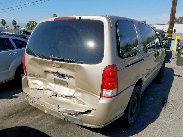 1GNDV23L96D215986 - 2006 CHEVROLET UPLANDER L 金色 照片 4