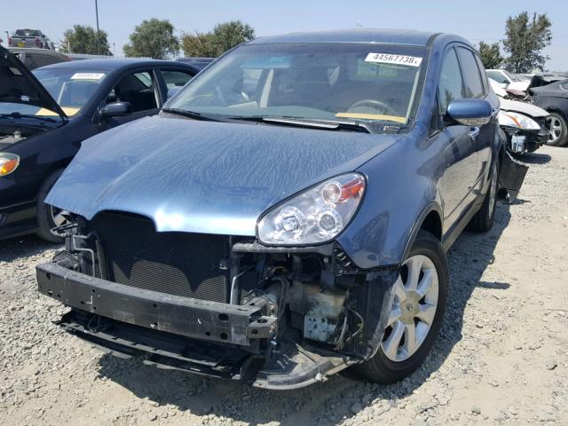 4S4WX82D374404767 - 2007 SUBARU B9 TRIBECA BLUE photo 2