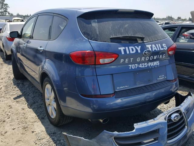 4S4WX82D374404767 - 2007 SUBARU B9 TRIBECA BLUE photo 3