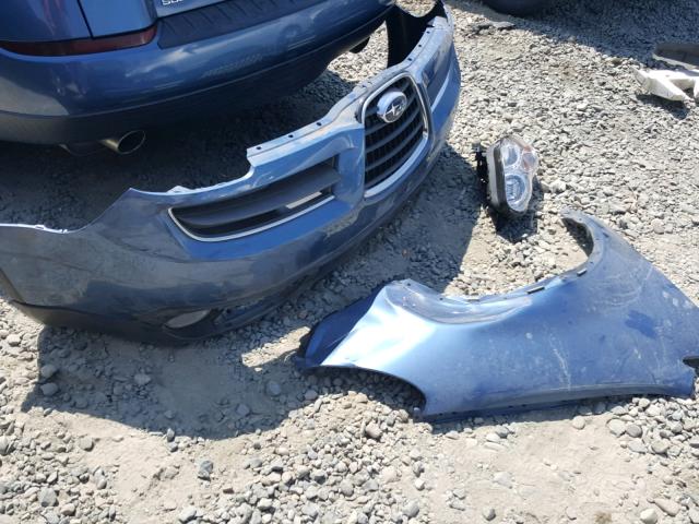 4S4WX82D374404767 - 2007 SUBARU B9 TRIBECA BLUE photo 9