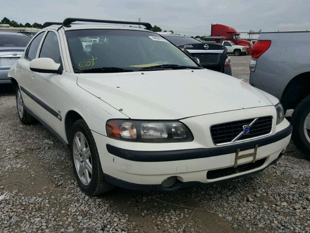 YV1RS61R312051249 - 2001 VOLVO S60 WHITE photo 1