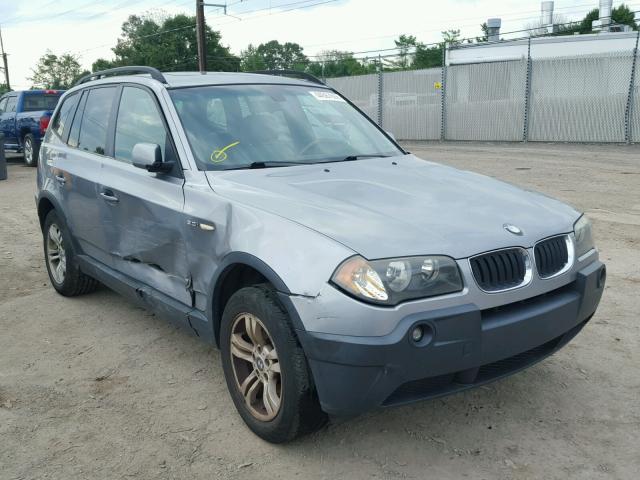 WBXPA93405WD02204 - 2005 BMW X3 3.0I GRAY photo 1