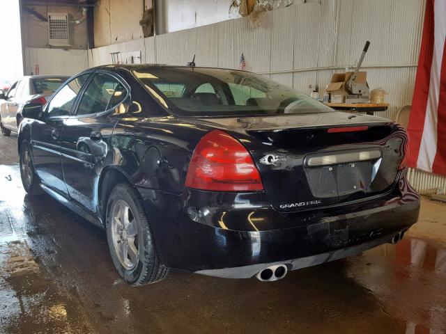 2G2WP582381189451 - 2008 PONTIAC GRAND PRIX Սև լուսանկար 3