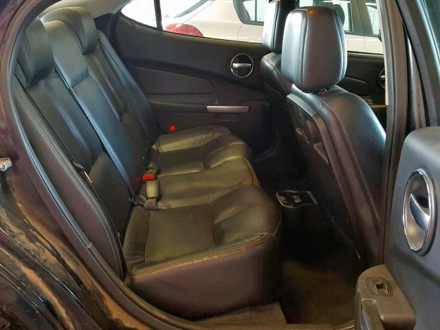 2G2WP582381189451 - 2008 PONTIAC GRAND PRIX Սև լուսանկար 6