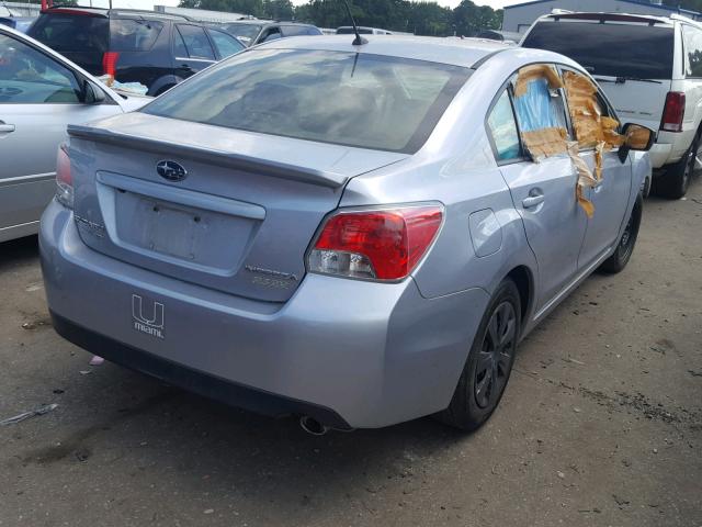 JF1GJAA67GH012829 - 2016 SUBARU IMPREZA GRAY photo 4