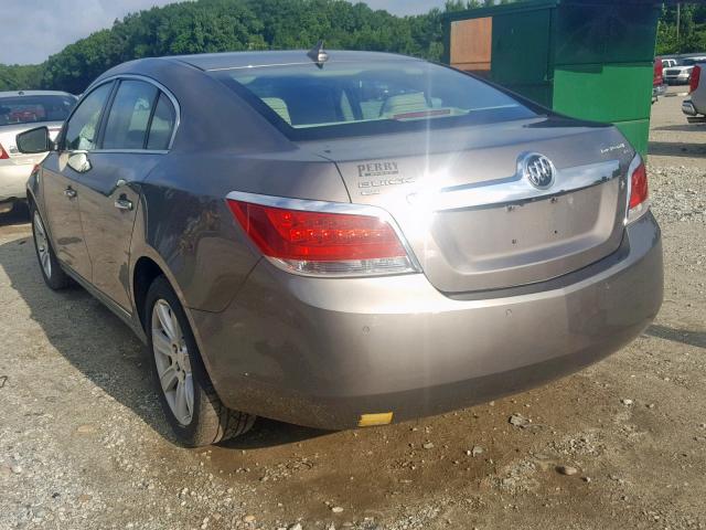 1G4GD5GD9BF314038 - 2011 BUICK LACROSSE C TAN photo 3