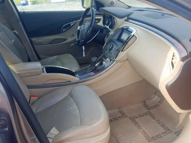1G4GD5GD9BF314038 - 2011 BUICK LACROSSE C TAN photo 5