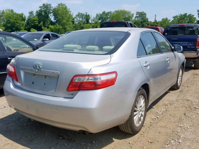 4T1BE46K17U148084 - 2007 TOYOTA CAMRY NEW SILVER photo 4