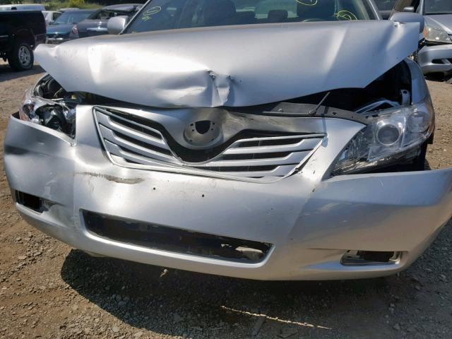 4T1BE46K17U148084 - 2007 TOYOTA CAMRY NEW SILVER photo 7