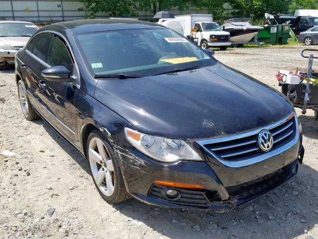 WVWHP7AN4CE549385 - 2012 VOLKSWAGEN CC LUXURY BLACK photo 1