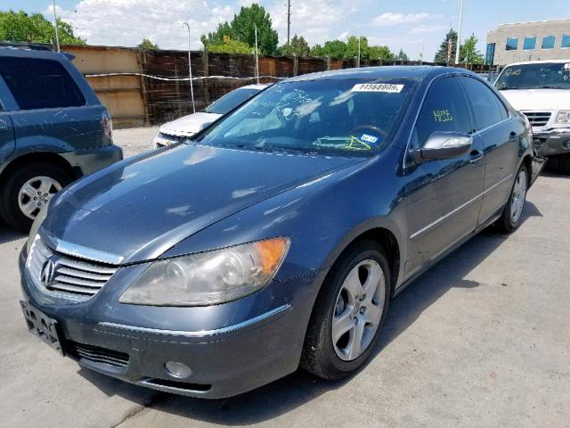 JH4KB16576C010428 - 2006 ACURA RL CHARCOAL photo 2