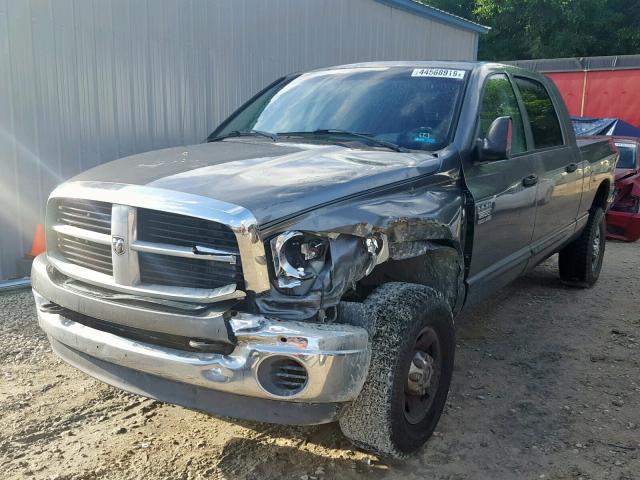 3D7KS29A37G795552 - 2007 DODGE RAM 2500 GRAY photo 2