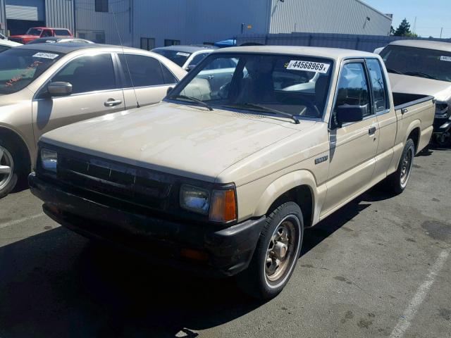 JM2UF3133K0755281 - 1989 MAZDA B2200 CAB BEIGE photo 2