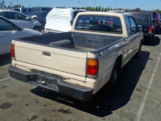 JM2UF3133K0755281 - 1989 MAZDA B2200 CAB BEIGE photo 4