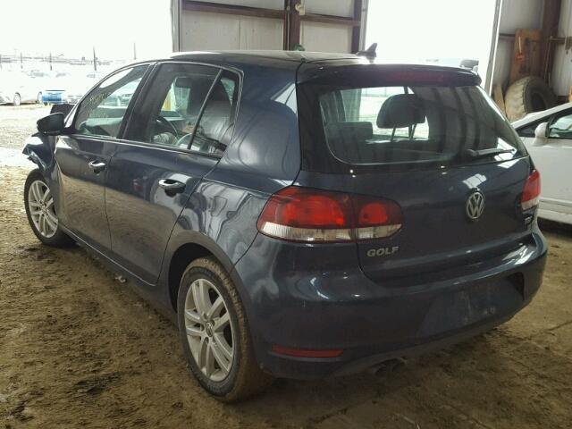 WVWDM9AJ8BW146647 - 2011 VOLKSWAGEN GOLF 蓝色 照片 3