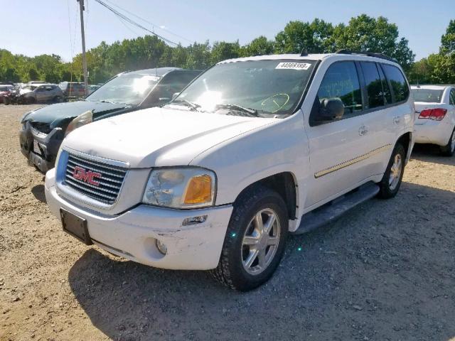 1GKDT13S372225401 - 2007 GMC ENVOY WHITE photo 2