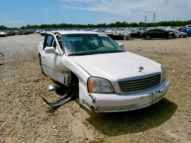 1G6KD54Y45U108182 - 2005 CADILLAC DEVILLE WHITE photo 1