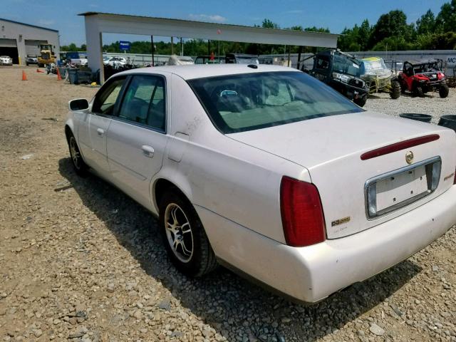 1G6KD54Y45U108182 - 2005 CADILLAC DEVILLE WHITE photo 3