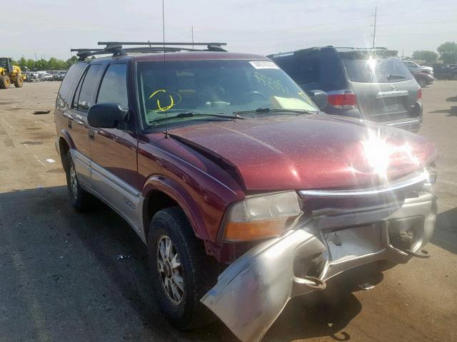 1GKDT13W5Y2188260 - 2000 GMC JIMMY / EN MAROON photo 1