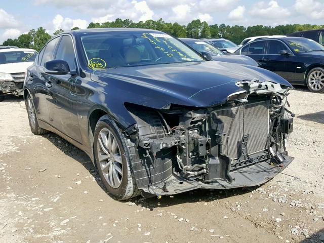 JN1BV7AP0FM351655 - 2015 INFINITI Q50 BASE BLACK photo 1